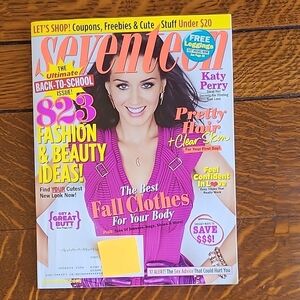Seventeen Magazine with Katy Perry Cover